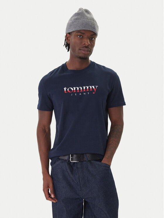 

Футболка regular fit DM0DM21978 Tommy Jeans, синий