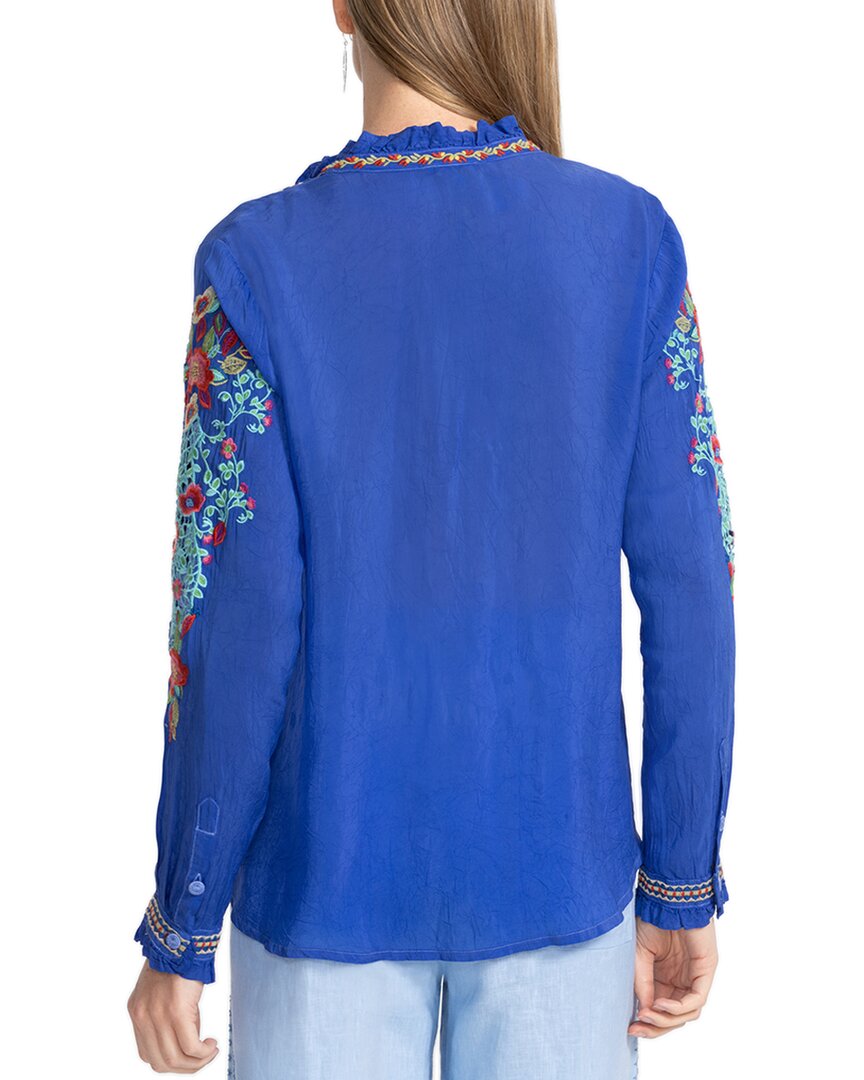 

Johnny Was Джонни был в розовой блузке