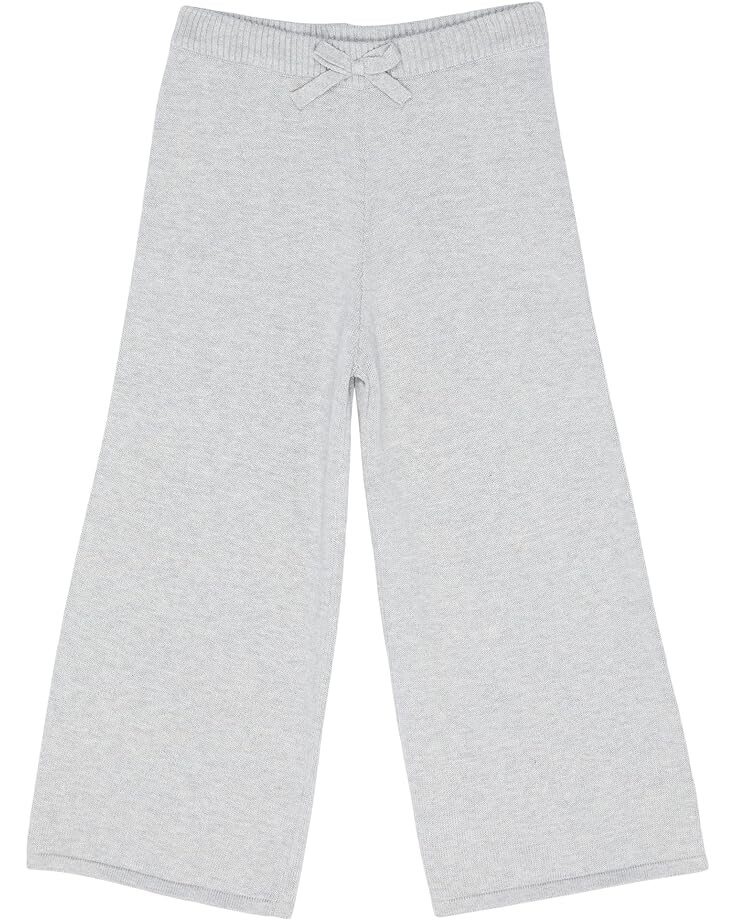 

Брюки Janie and Jack Wide Leg Sweater Pants, серый