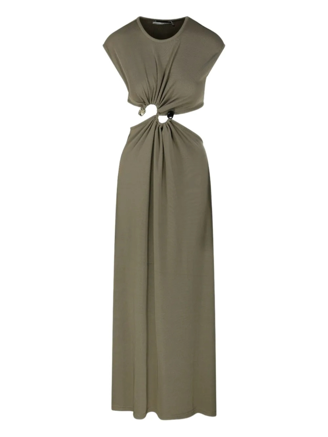 

Christopher Esber платье макси с драпировкой, зеленый