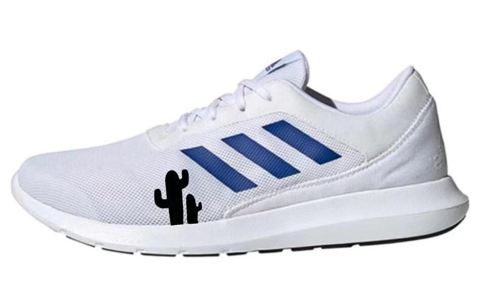 

Кроссовки Coreracer для бега мужские с низким верхом белые/синие Adidas