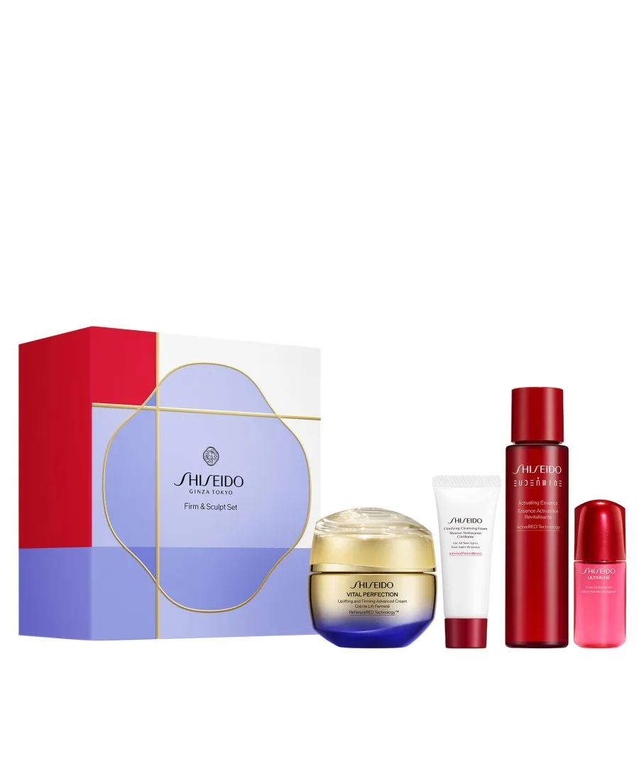 Shiseido Подарочный набор из 4 средств для укрепления и коррекции кожи лица