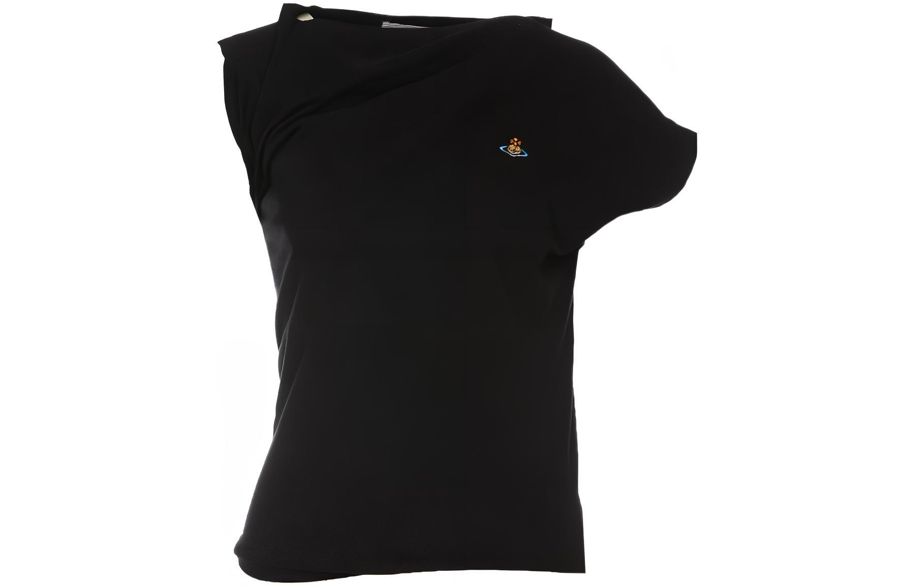 

Asymmetric Short Sleeved T Shirt Vivienne Westwood, черный