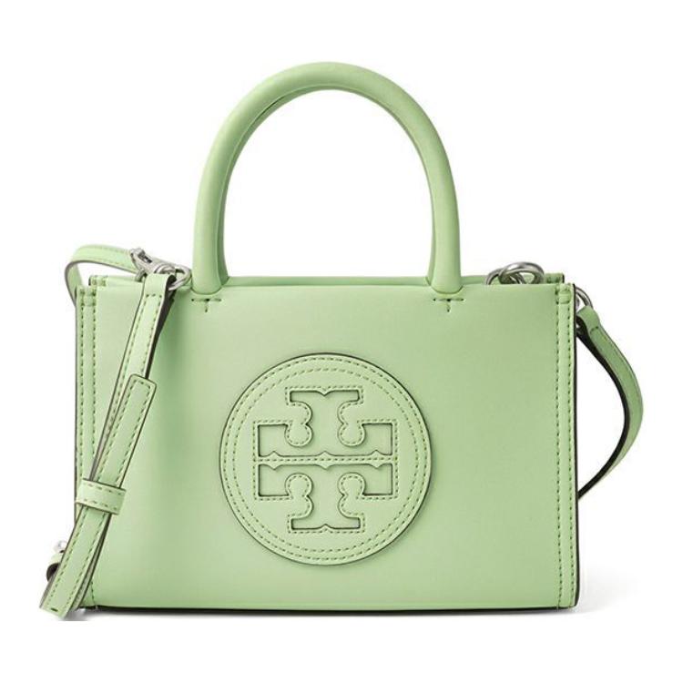 

TORY BURCH Сумка-шоппер Ella Leather Tote Bag, сумка-шоппер, сумка через плечо, сумка-тоут, мини-сумка женская зеленая