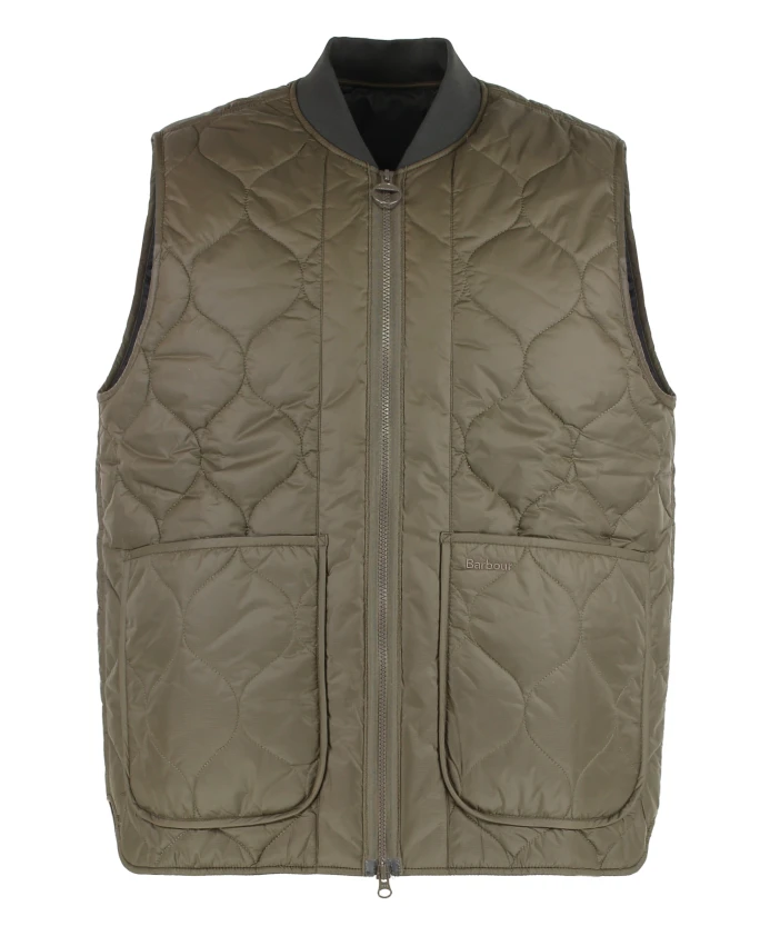 

Жилет модернизирован для удобства использования liddesdale Barbour, зеленый