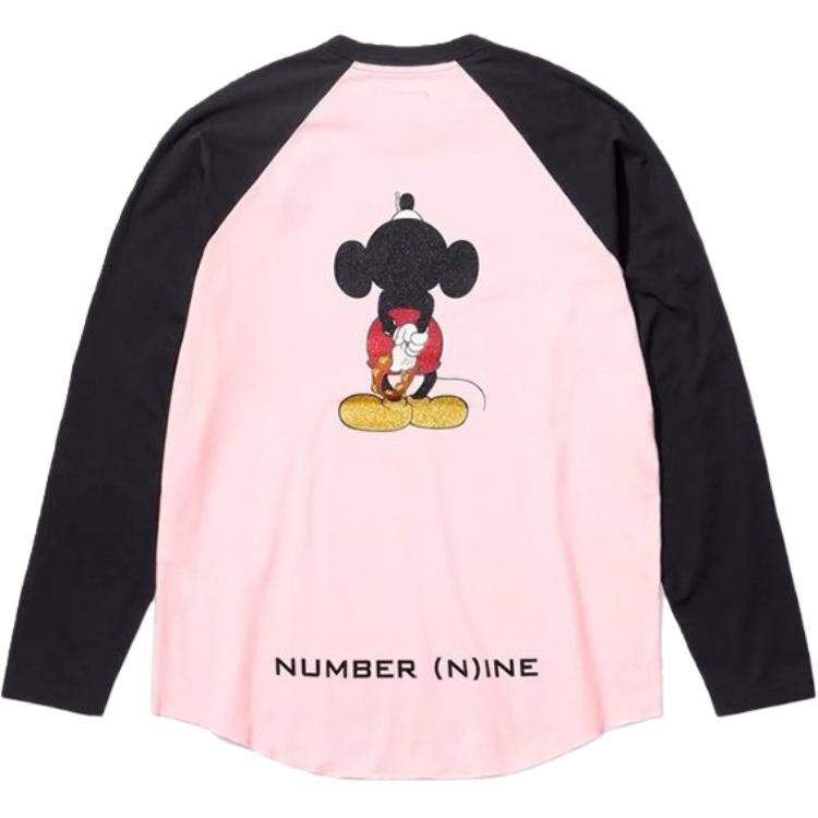 Футболка с длинными рукавами реглан Unisex Supreme, розовый — фото 3