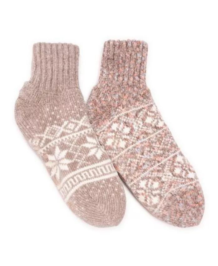 

Женские носки из шенилла, 2 пары MUK LUKS, мультиколор