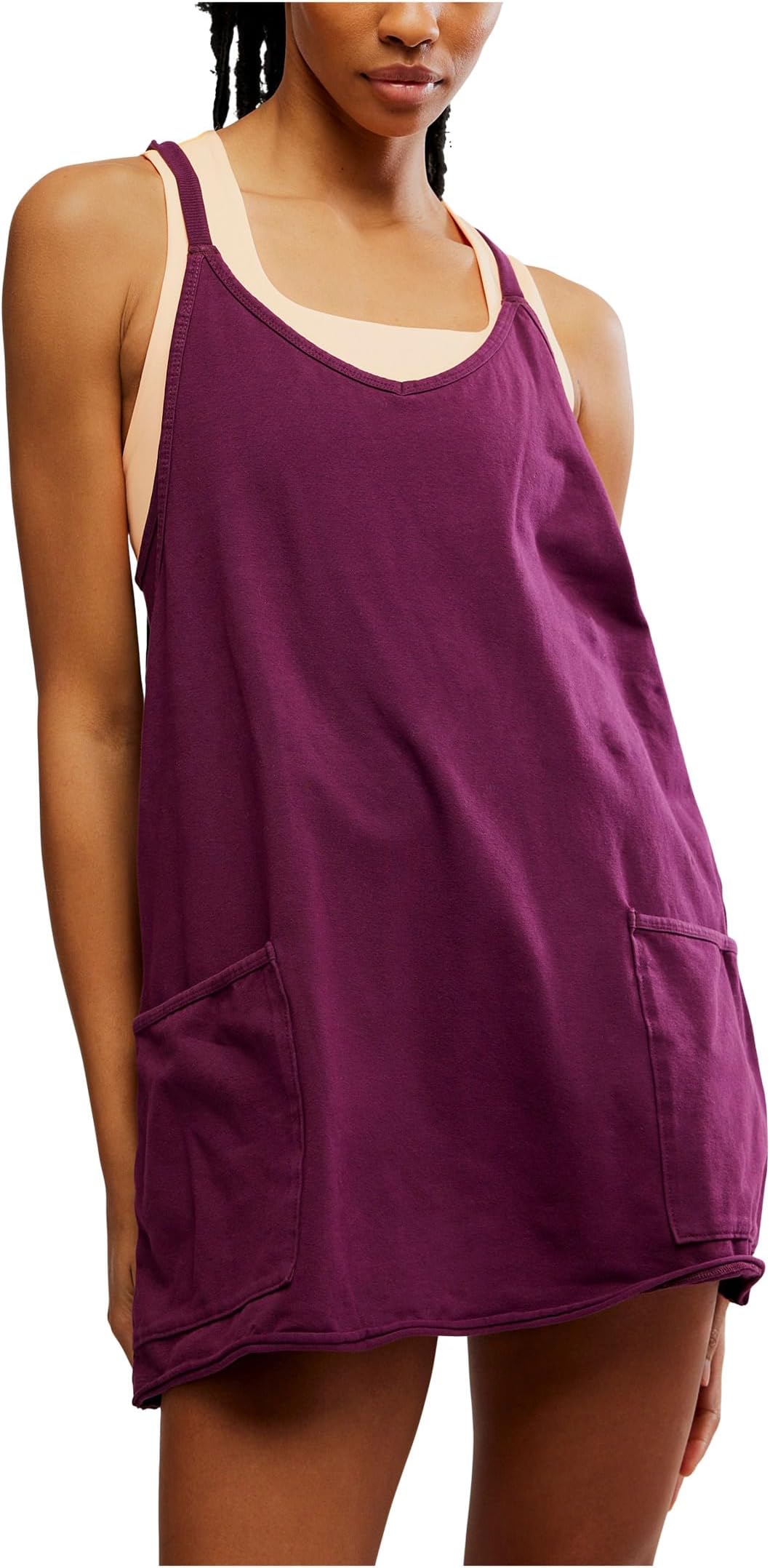 

Платье FP Movement Hot Shot Mini Dress, цвет Black Cherry