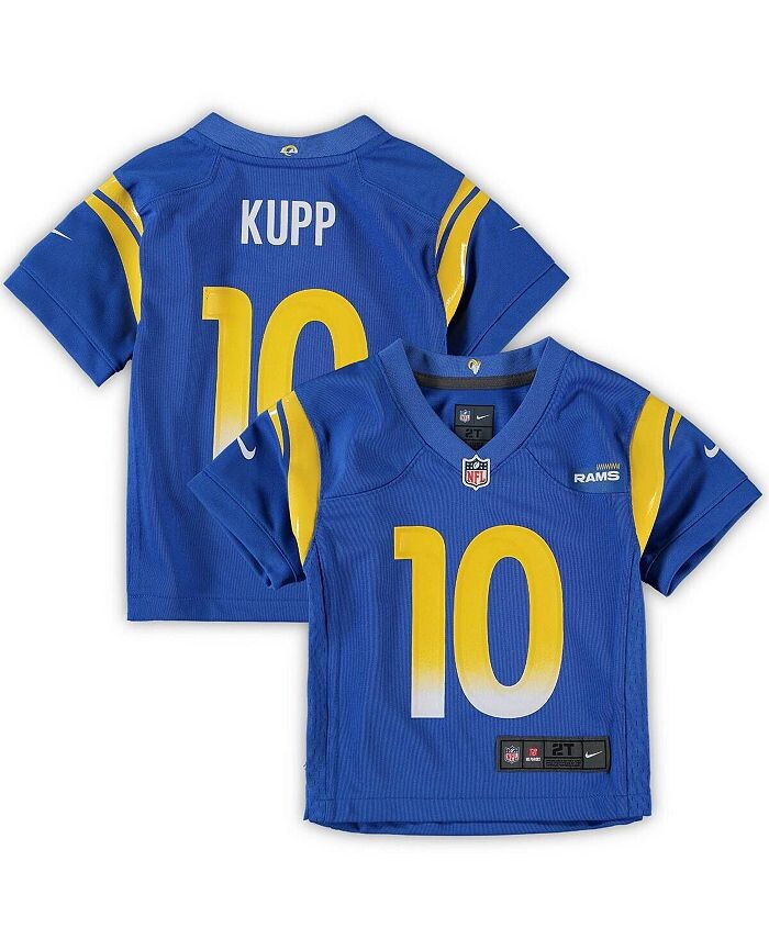 

Джерси для девочек и мальчиков Cooper Kupp Royal Los Angeles Rams Game Джерси Nike, синий