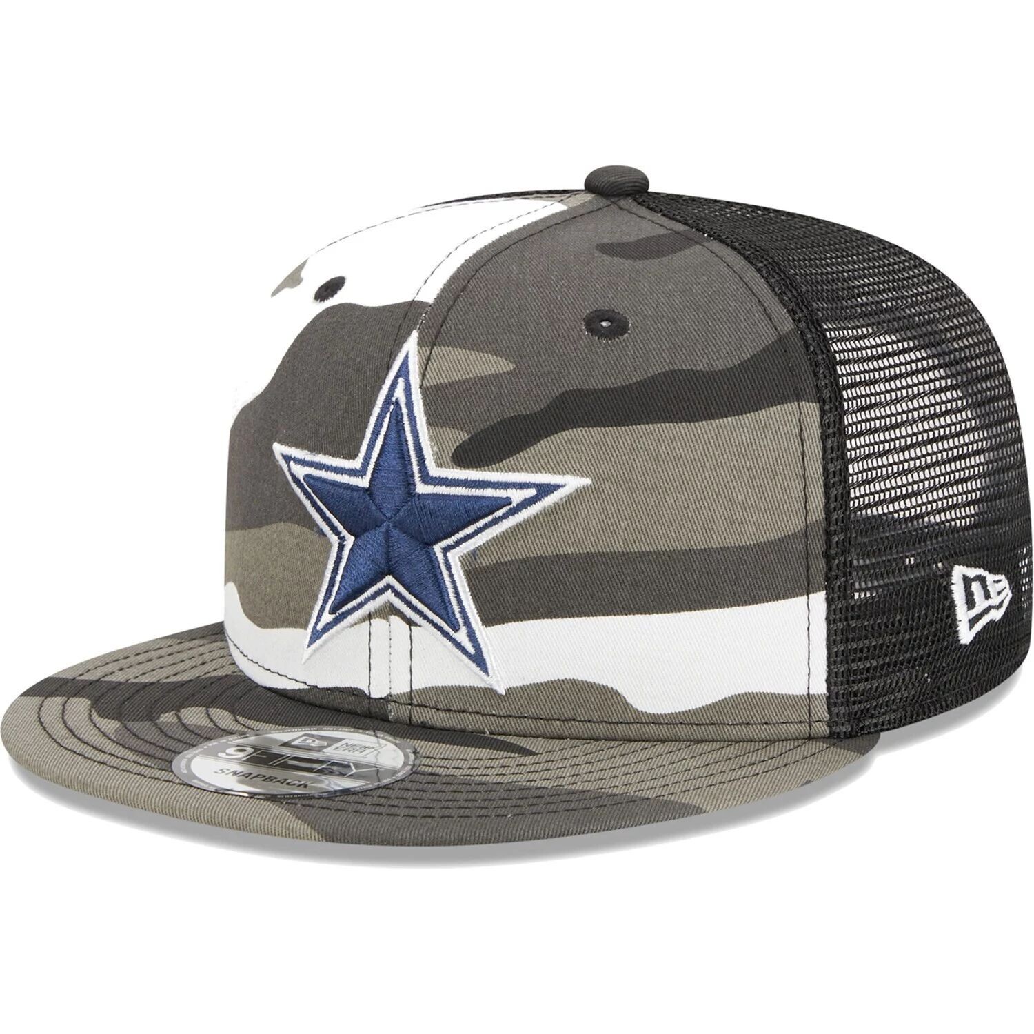 

Мужская кепка New Era Urban Camo Dallas Cowboys 9FIFTY Trucker Snapback