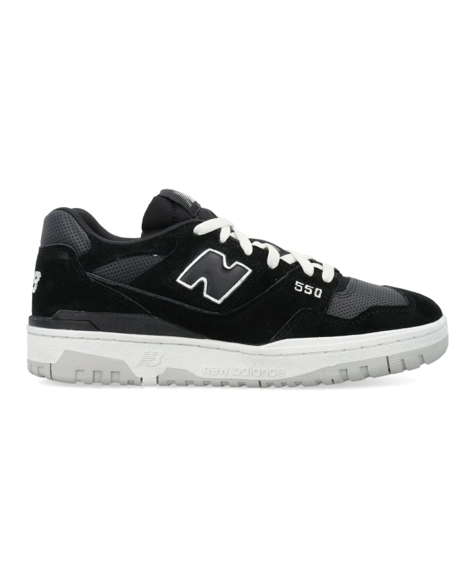 

Кроссовки из замши и кожи New Balance, черный