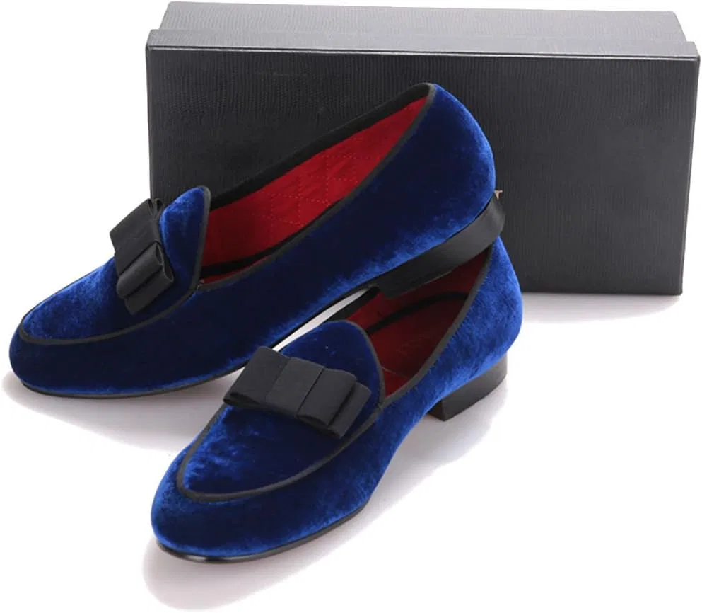 Лоферы FERUCCI Handmade, синие — фото 3
