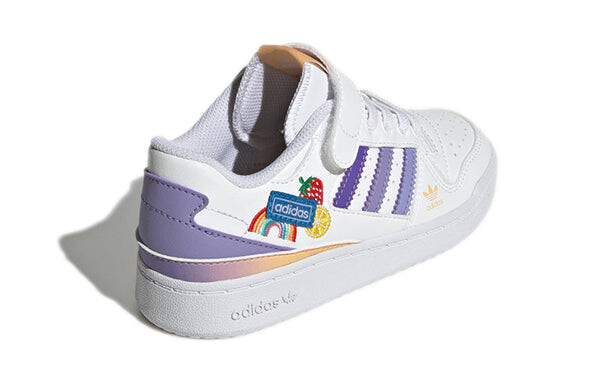Кроссовки форум low j Adidas, белый — фото 4