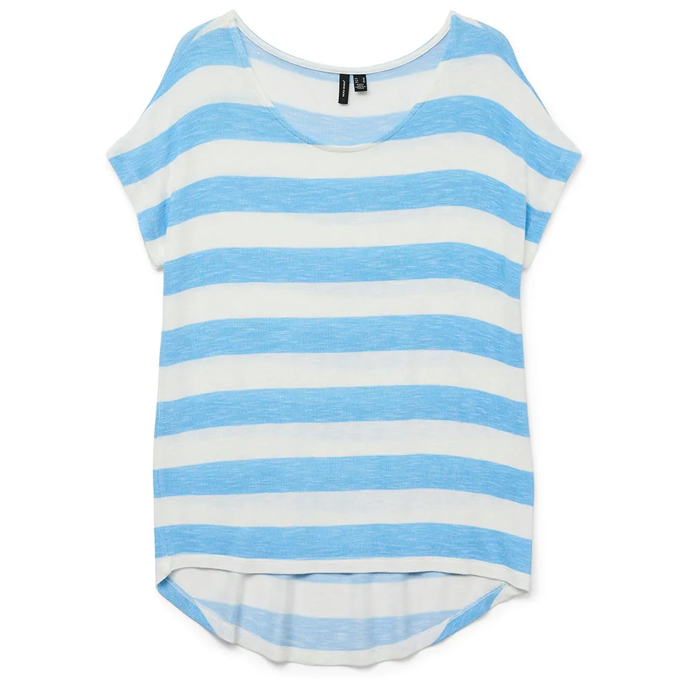 

Футболка с коротким рукавом Vero Moda Wide Stripe, синий