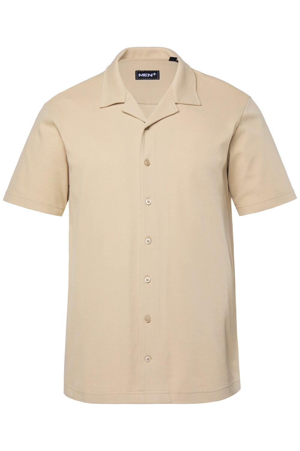 

Men Plus Рубашка на пуговицах комфортного кроя в бежевом цвете