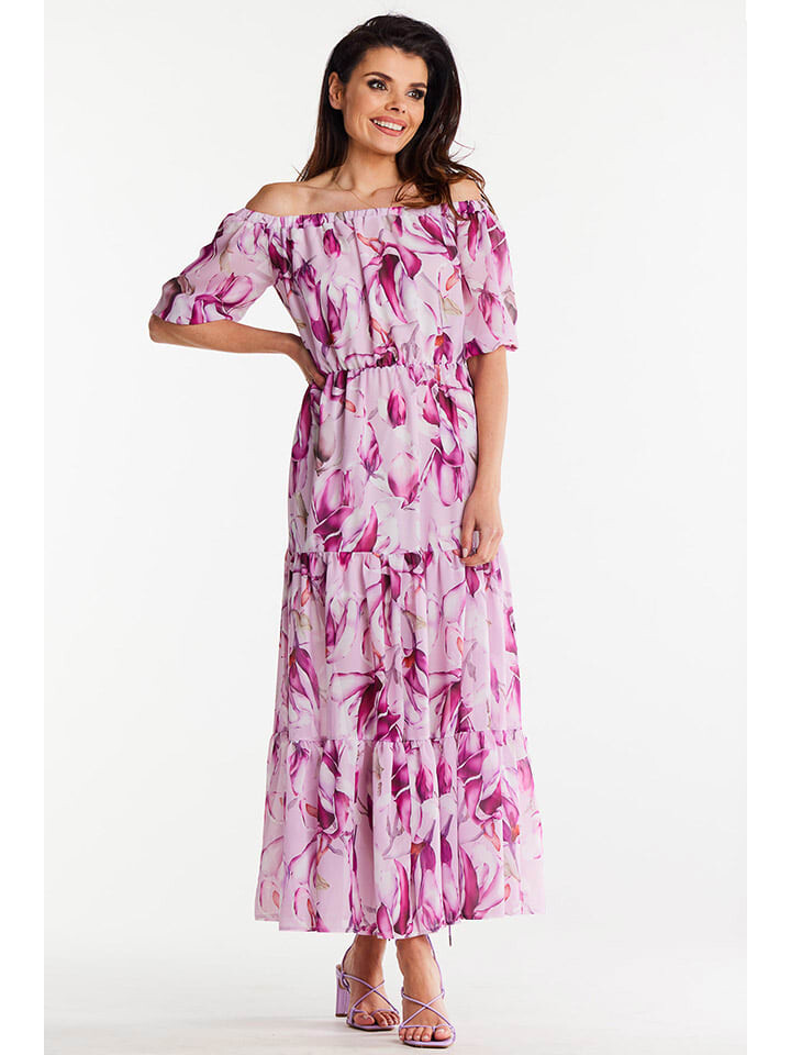 

Длинное платье Awama, цвет pink/bunt