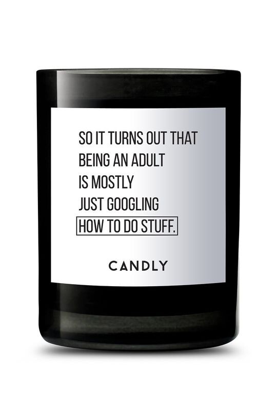 

Ароматические свечи сои Candly, черный