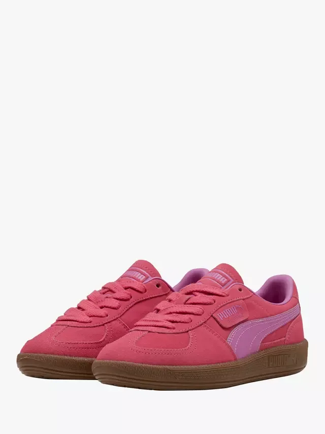Детские кроссовки Palermo, розово-сиреневые PUMA — фото 2