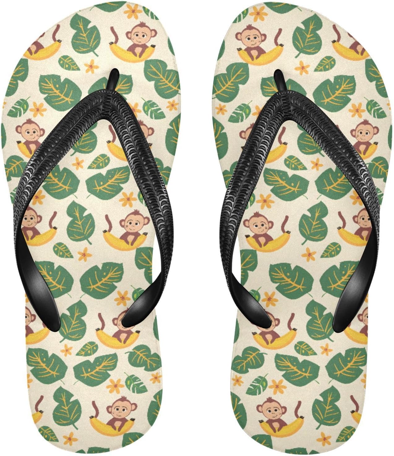 

Женские и мужские шлепанцы с черепахой и морской тематикой, женские тапочки, мужские сандалии, шлепанцы для душа, летние нескользящие шлепанцы для плавания, пляжа и ванной Mnsruu, Monkey A8349