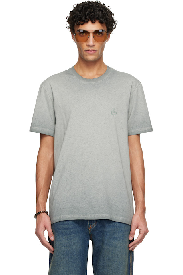 

Isabel Marant Зеленая футболка Оноре