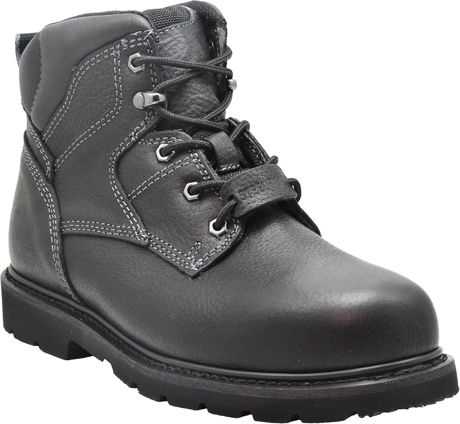 

Ботинки Golden Fox 6 с защитным носком, Мужские стальные строительные ботинки, черный