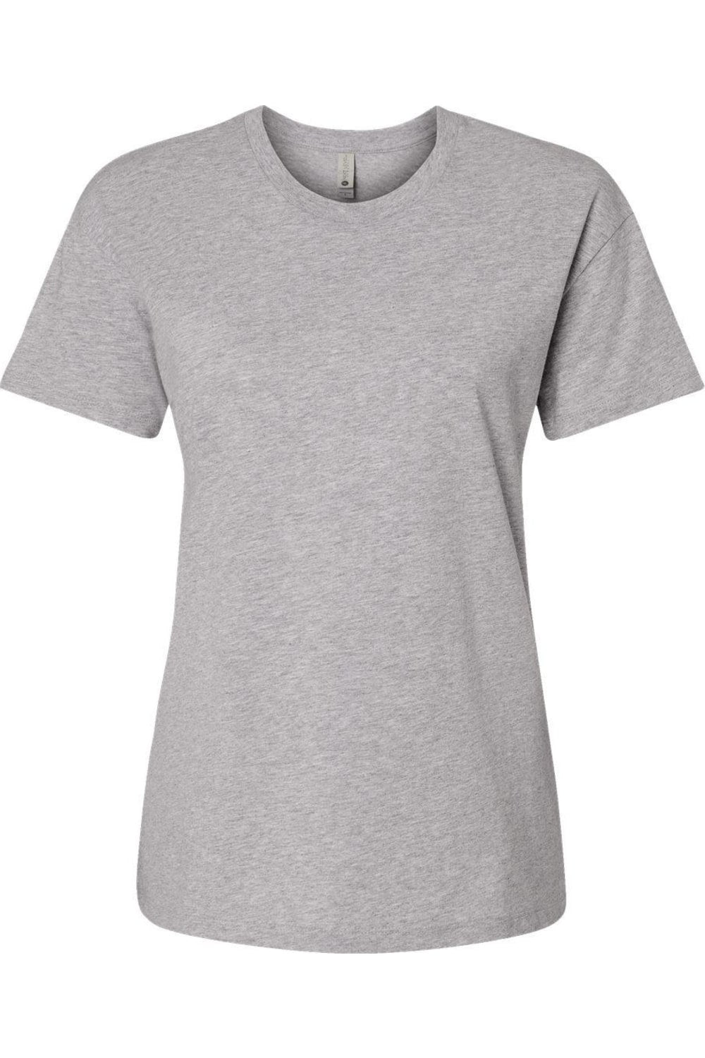 

Женская хлопковая свободная футболка Next Level, цвет heather grey