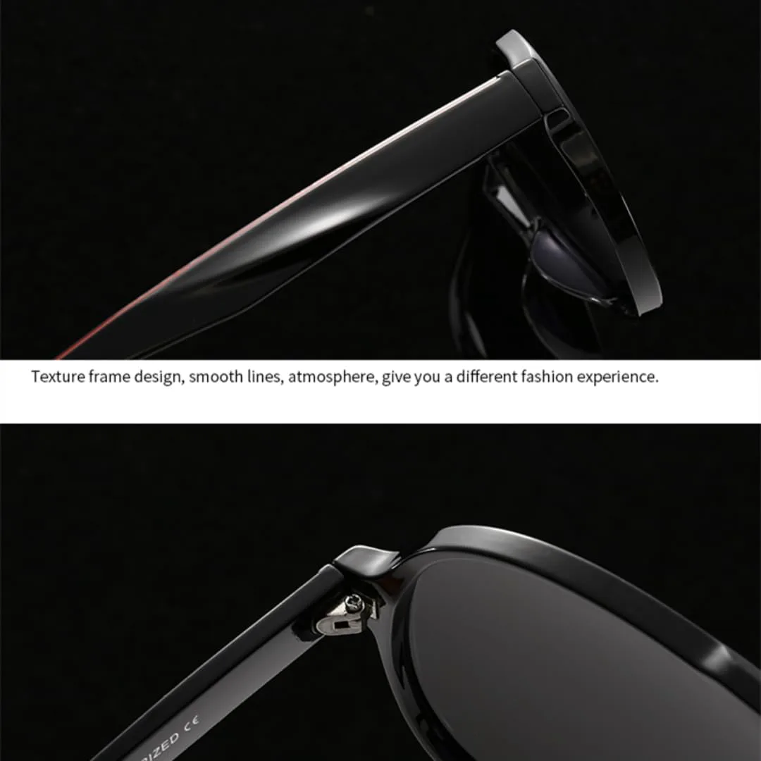 

Солнцезащитные очки с защитой UV400 | Большая оправа, цветные линзы | Для женщин и мужчин, для занятий спортом на открытом воздухе и вождения DSVIGF, Black