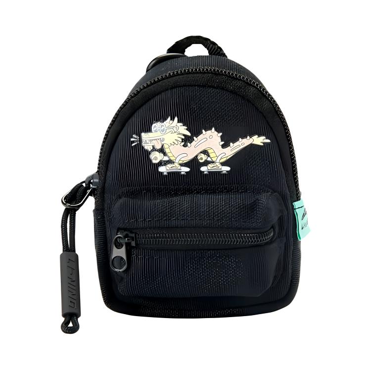 

LINING Чехол для наушников из ткани Li Ning X Steven Harrington унисекс черный, Black
