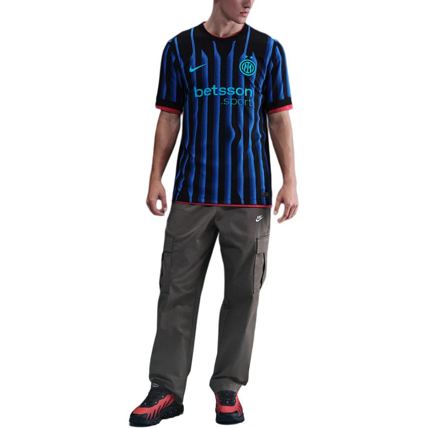 Футболка Inter Milan 2025/26 Match Home Men's Dri FIT Adv Soccer Authentic Jersey Nike, синий/черный — фото 3