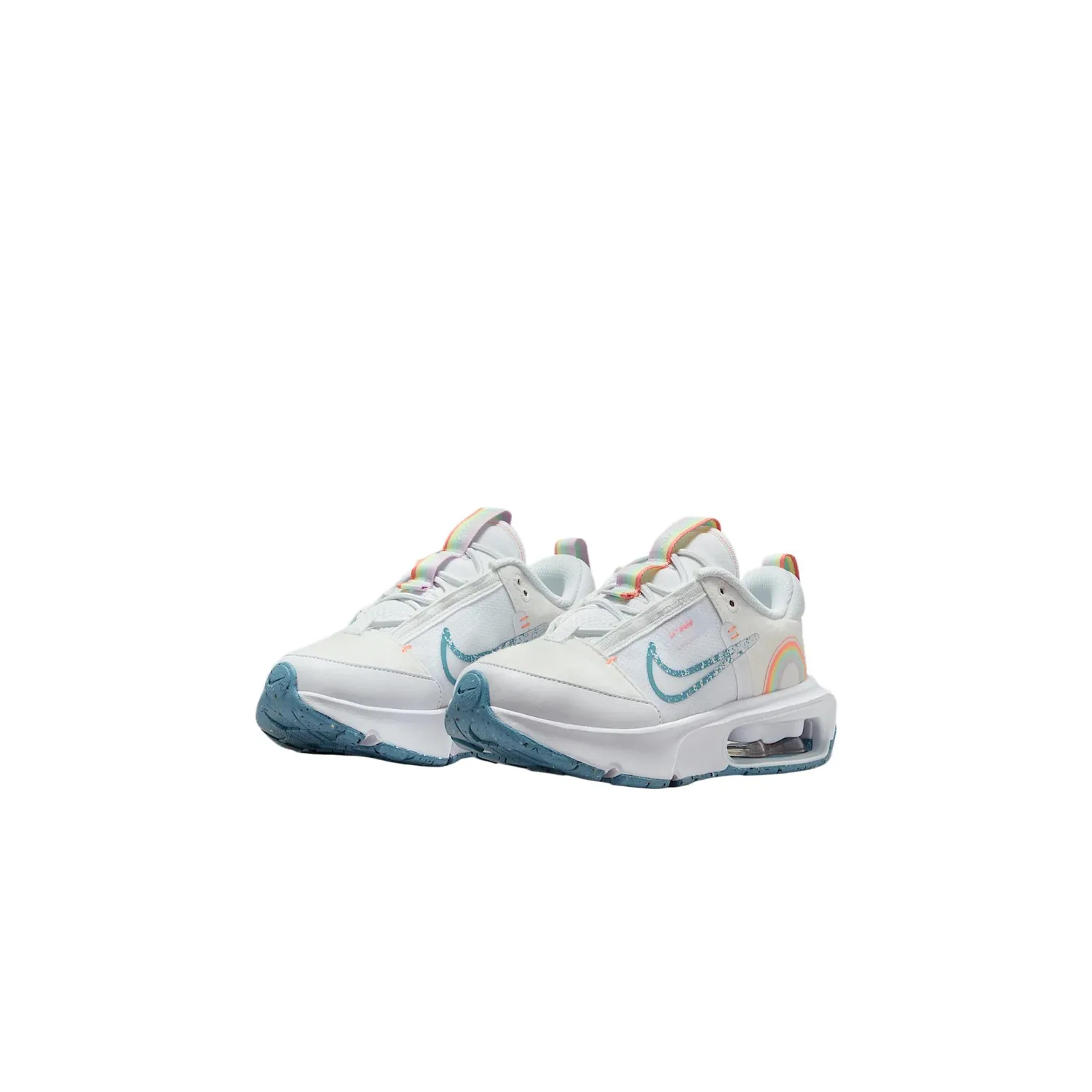 Nike Кроссовки Air Max INTRLK для детей White/Deep Red/Light Blue Gray/Vintage Blue — фото 3