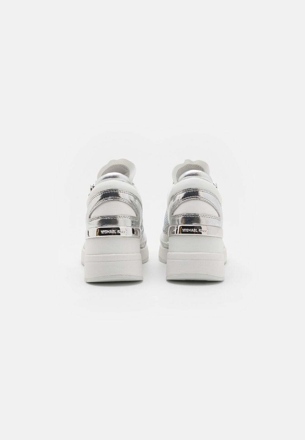 Кроссовки DARBY WEDGE TRAINER MICHAEL Michael Kors, серебристый