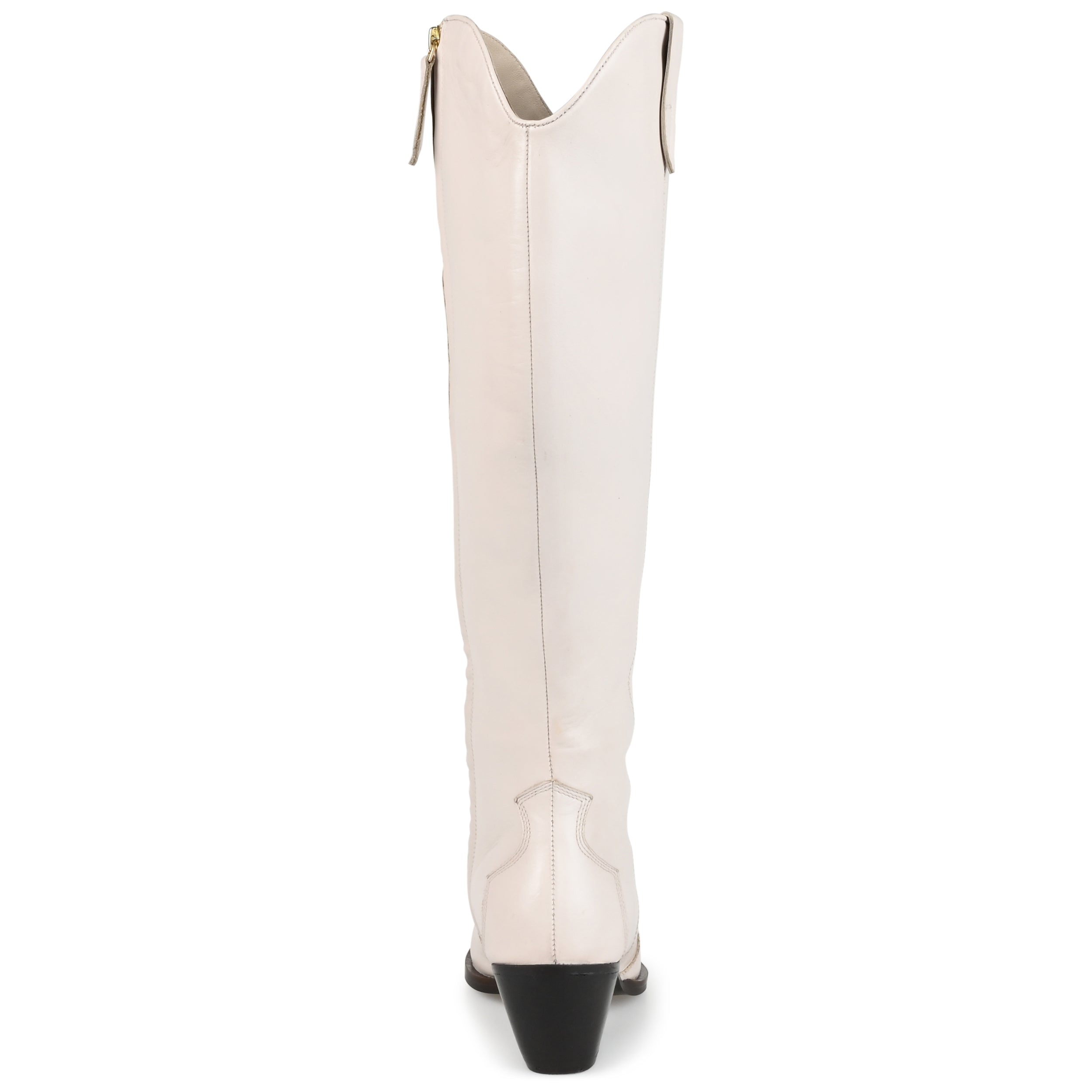 Женские ботинки Journee Signature Extra Wide Calf из натуральной кожи Tru Comfort Foam Pryse, цвет bone — фото 3