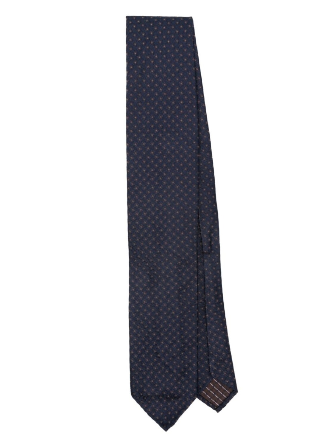 

Lardini жаккардовый галстук, синий