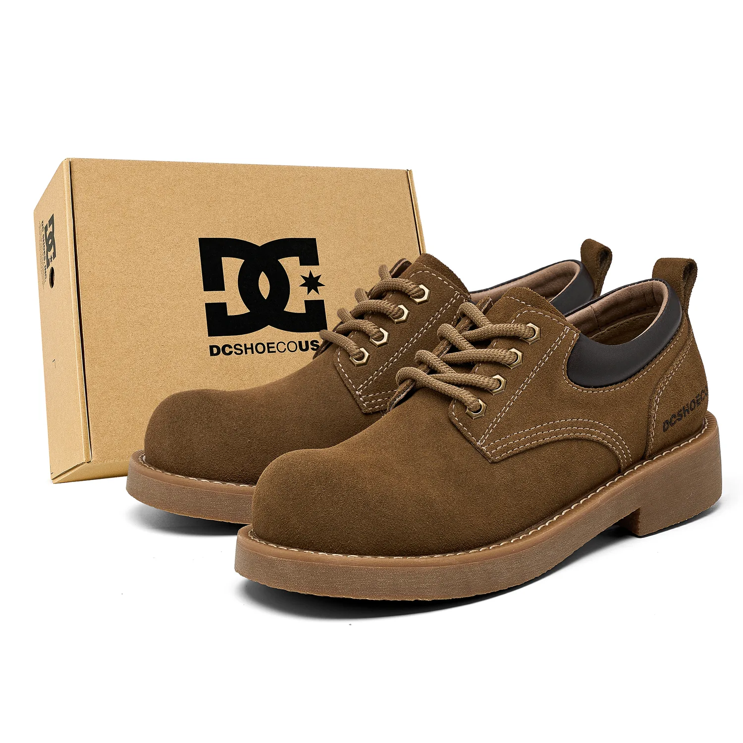 Ботинки Orenda Combat мужские DCSHOES, Maillard Style Brown[Standard, True to Size, True to Size] — фото 2