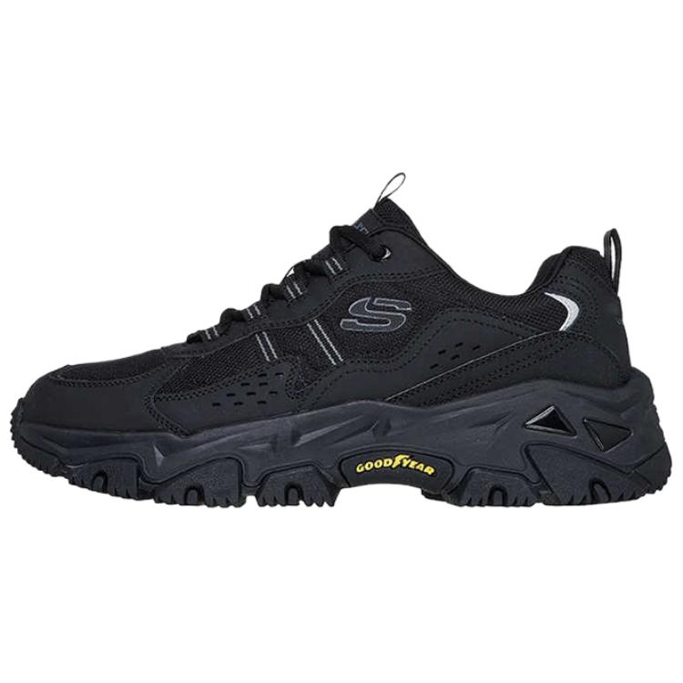 

Skechers Низкие повседневные туфли мужские черные