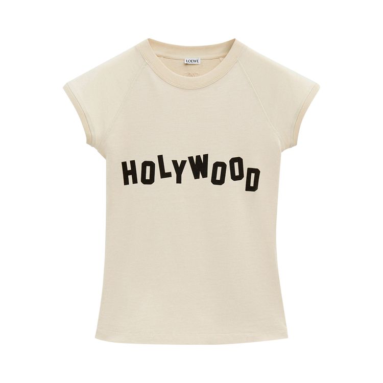 

Футболка Loewe Holywood T-Shirt 'Ivory', белый