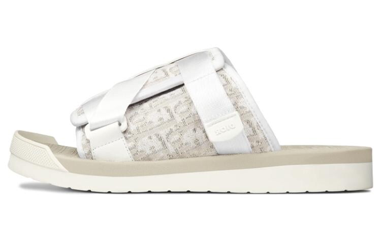 Шлепанцы Dior Alpha Slide, белый