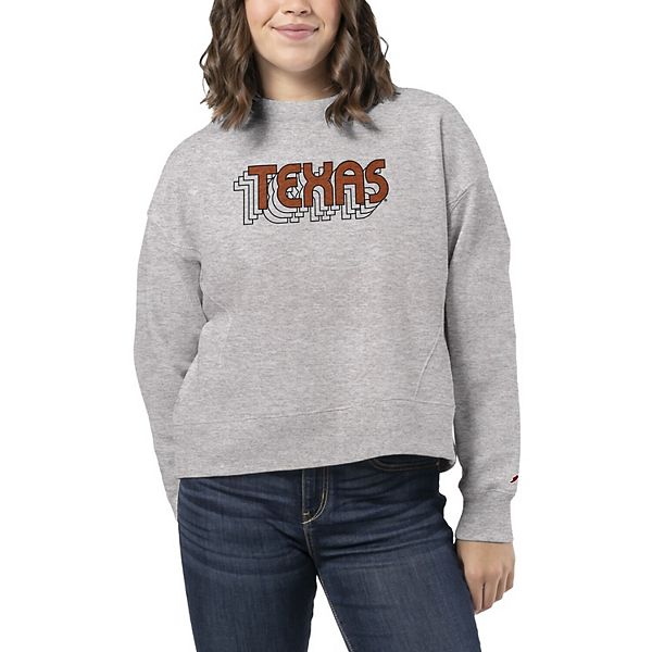 

Женский свитшот Boxy Pullover Texas Longhorns League Collegiate Wear