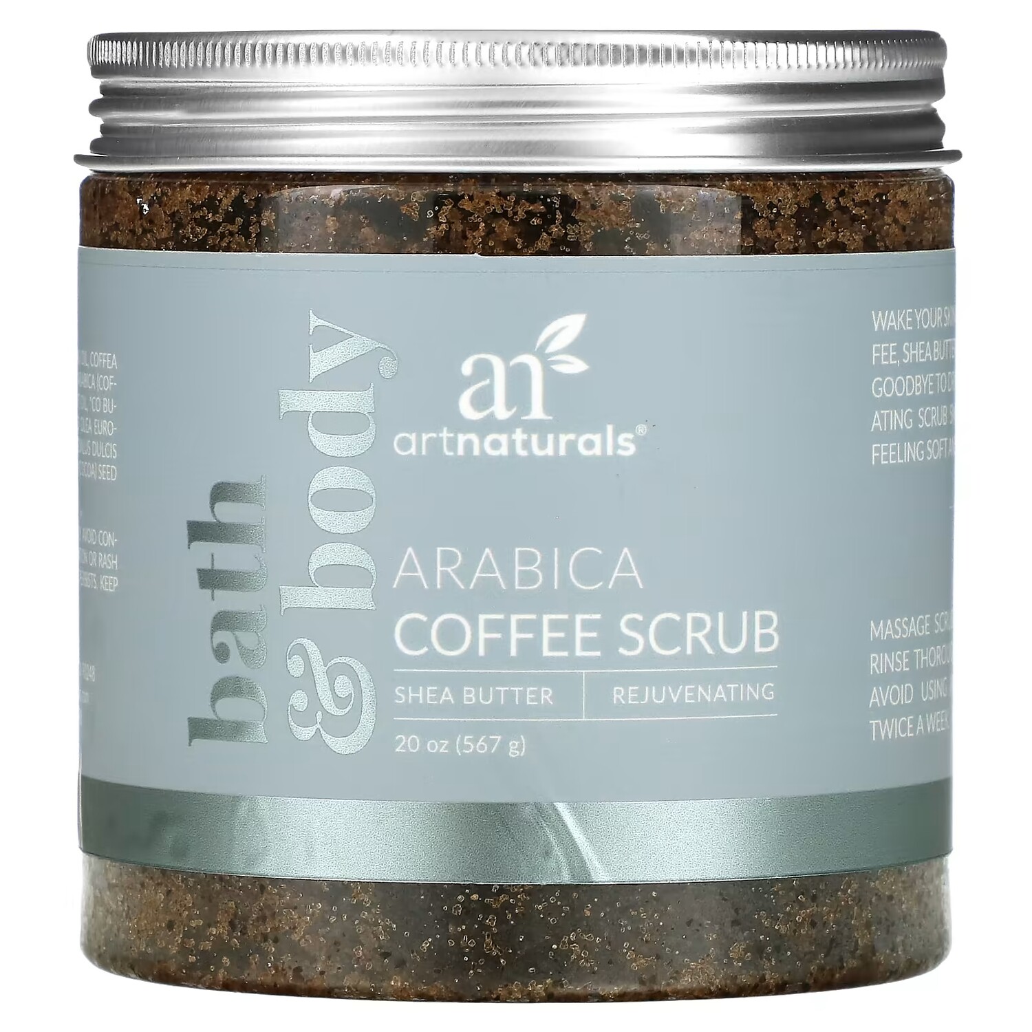 

Кофейный скраб Artnaturals арабика, 567 г