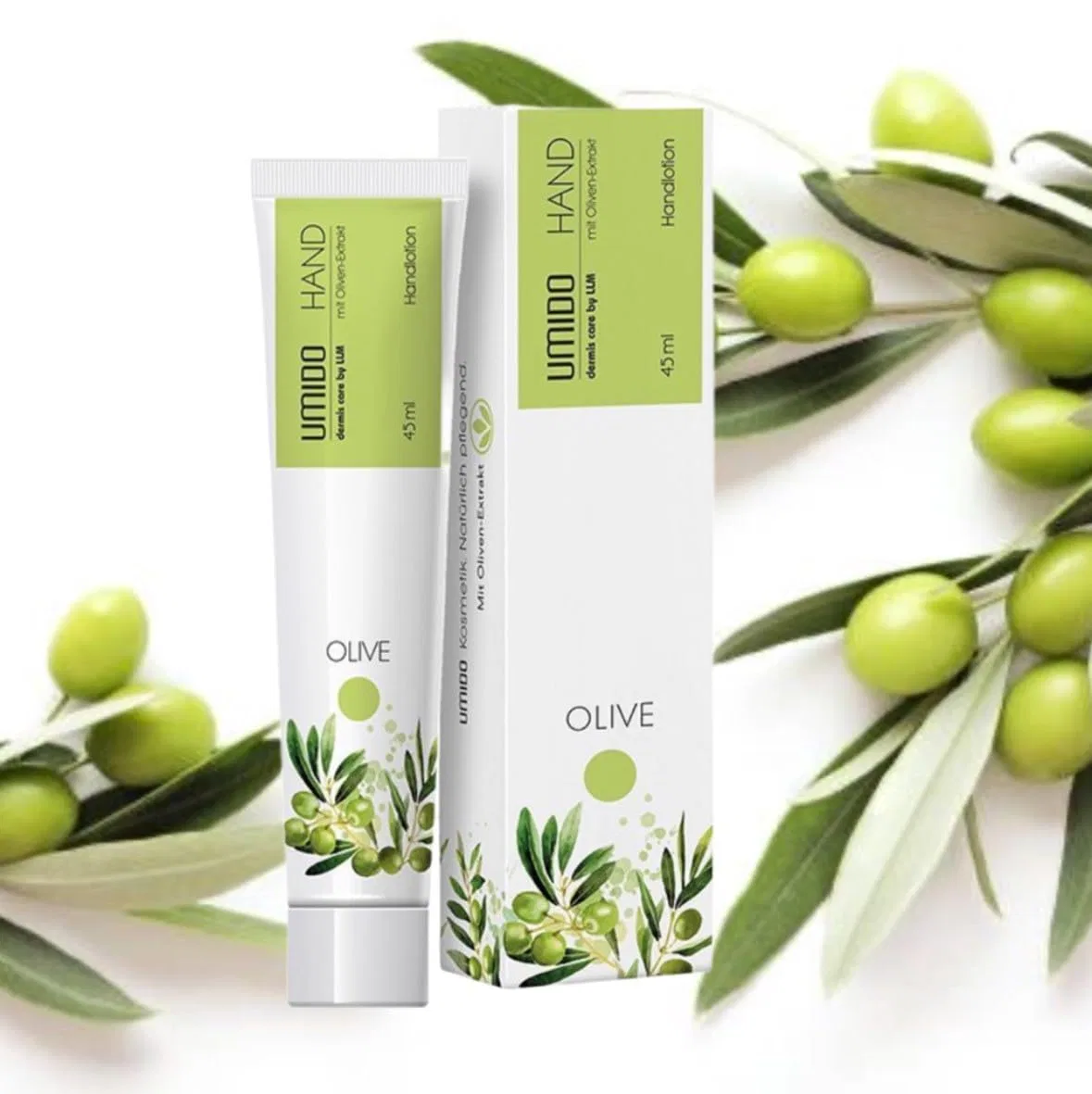 Лосьон для рук с экстрактом оливы от Umido, 45 мл Umido - Dermis Care By Llm