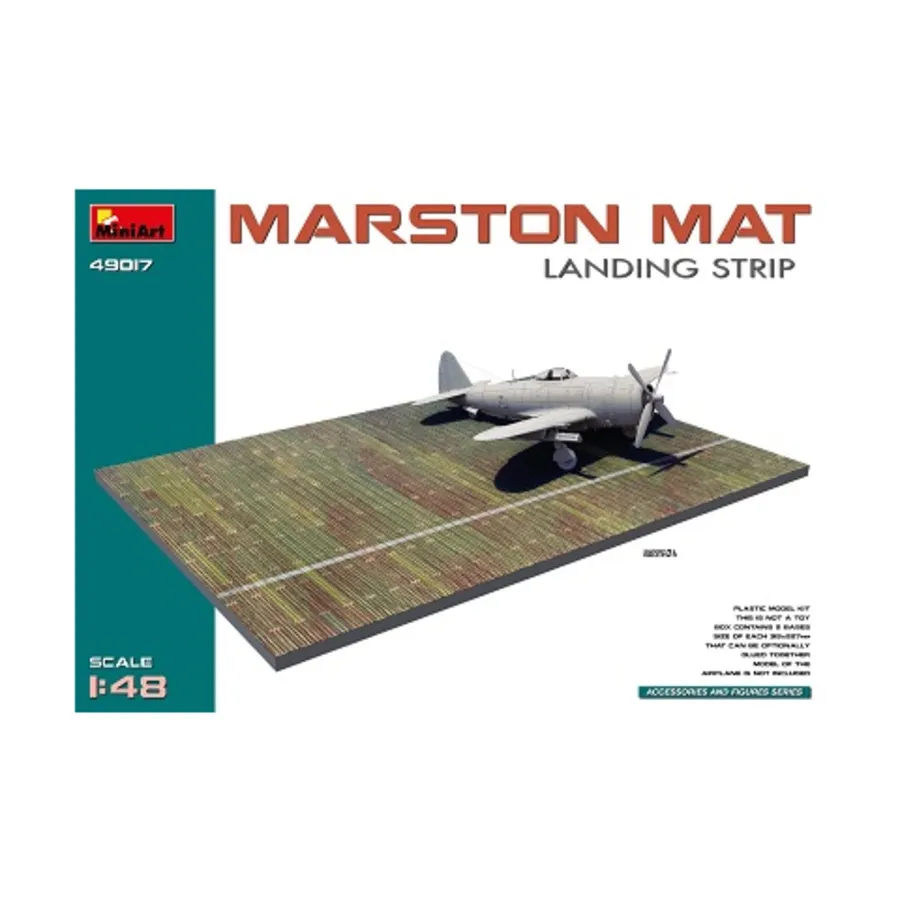 

Взлетно-посадочная полоса Марстон Мэт, Scenery & Accessories (1:48) (MiniArt Models)