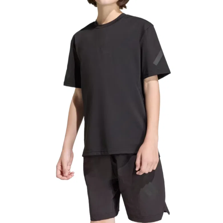Футболка Please Refill Kids' Adidas, Black/Black — фото 3