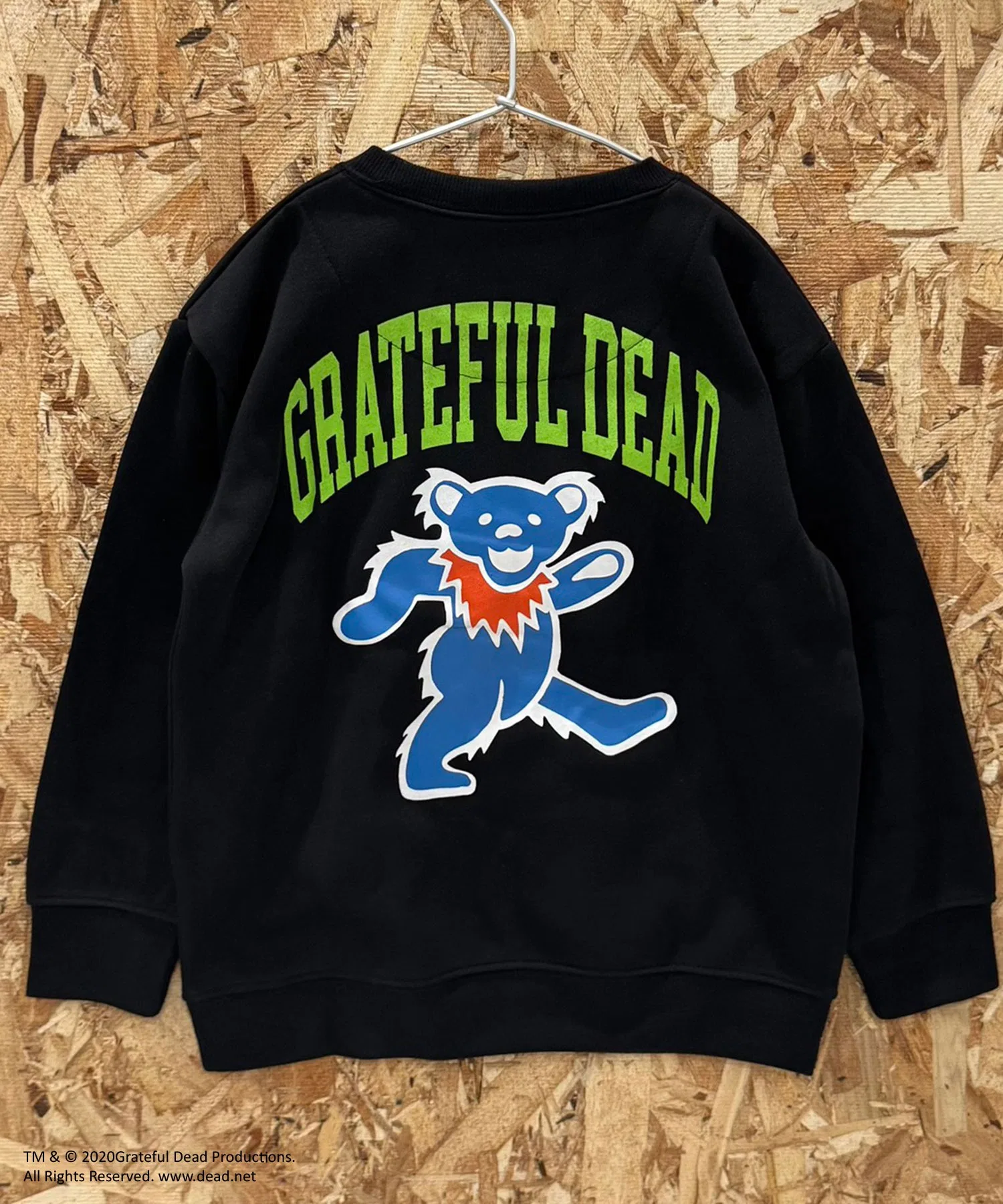 GRATEFUL DEAD Толстовка оверсайз из мягкого флиса с начесом, приятная на ощупь, как хлопок.