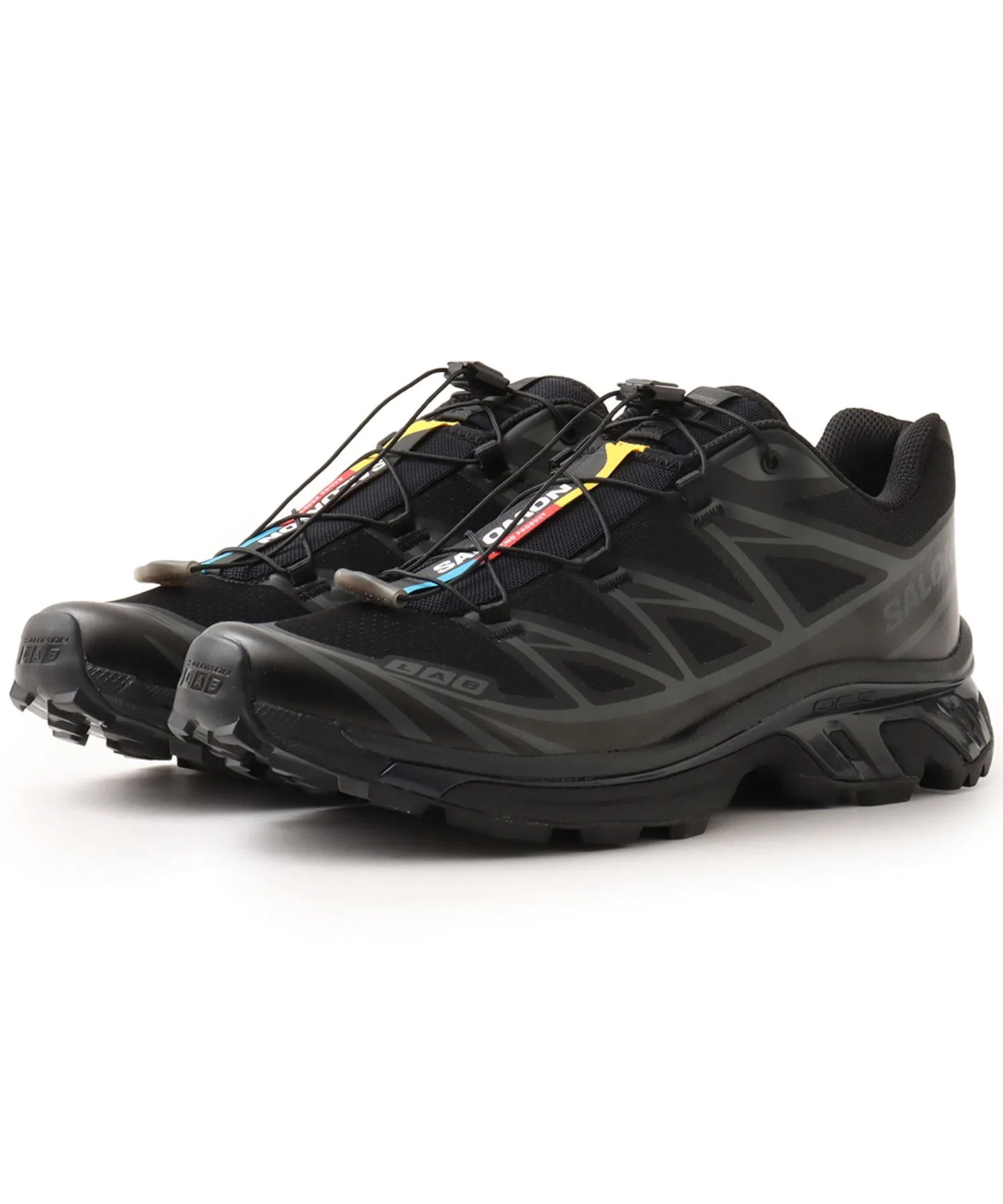 Кроссовки для трейла с амортизацией SALOMON XT-6 черные
