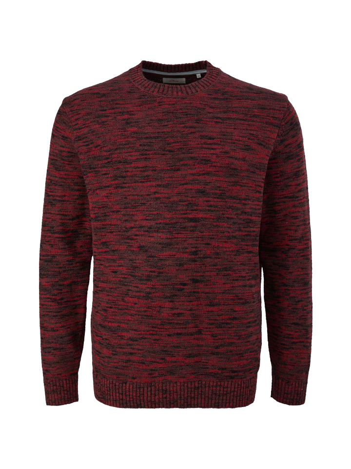 

s.Oliver Вязаный свитер 49X0_фиолетового цвета