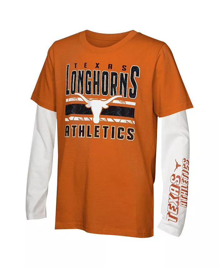 

Платье Preschool Texas Longhorns In the Mix T-Shirt Combo Set Outerstuff