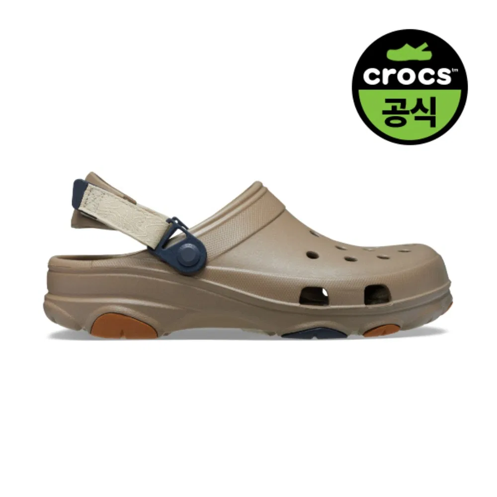 Мужские клоги All-Terrain цвета хаки-грибной от Crocs — фото 3