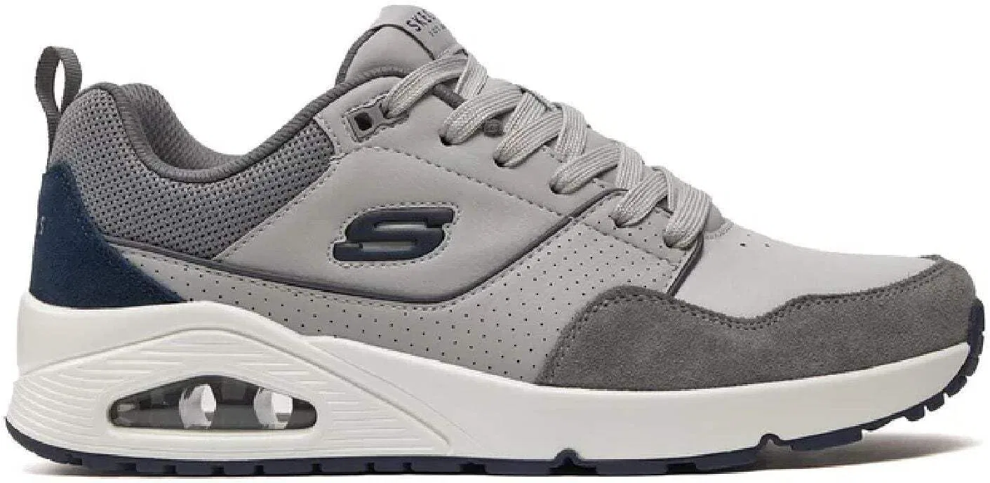 Мужские кроссовки Skechers UNO Retro One, серый — фото 3