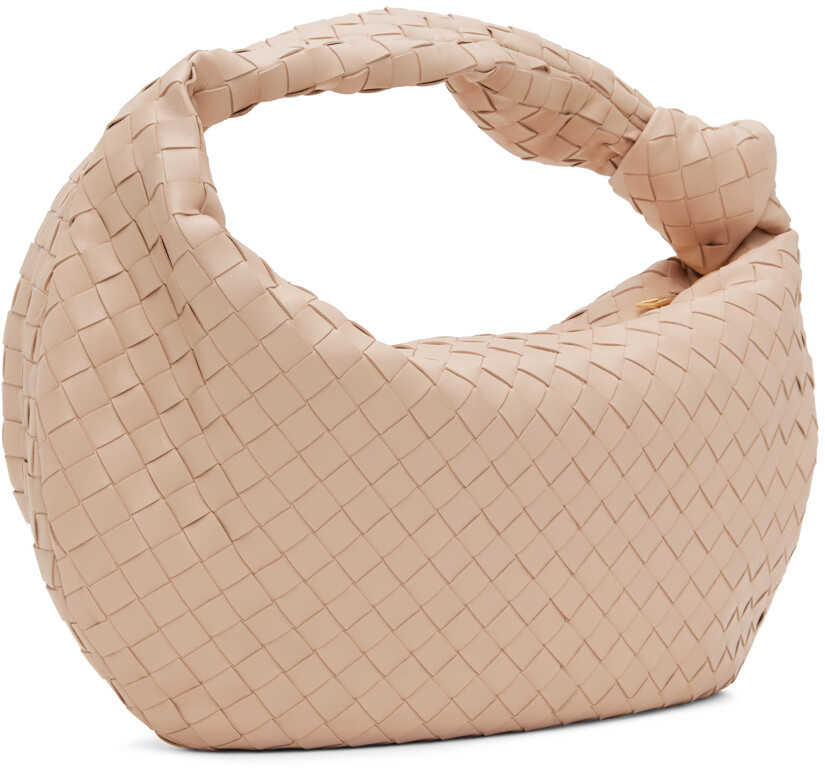 Розовая маленькая сумка Jodie Bottega Veneta — фото 3