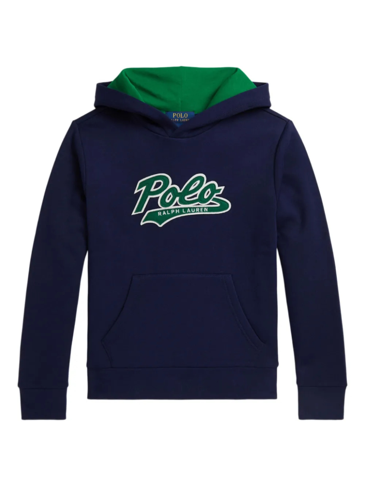 

Толстовка с капюшоном и логотипом POLO RALPH LAUREN KIDS, синий